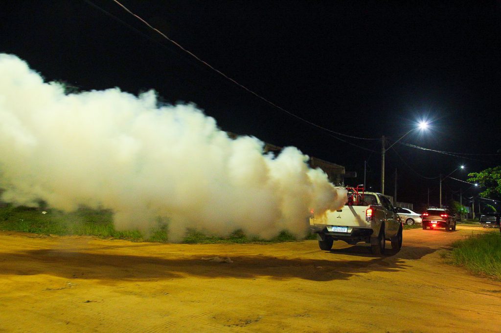 Carro Fumac Fortalece Combate Dengue No Bairro Interlagos