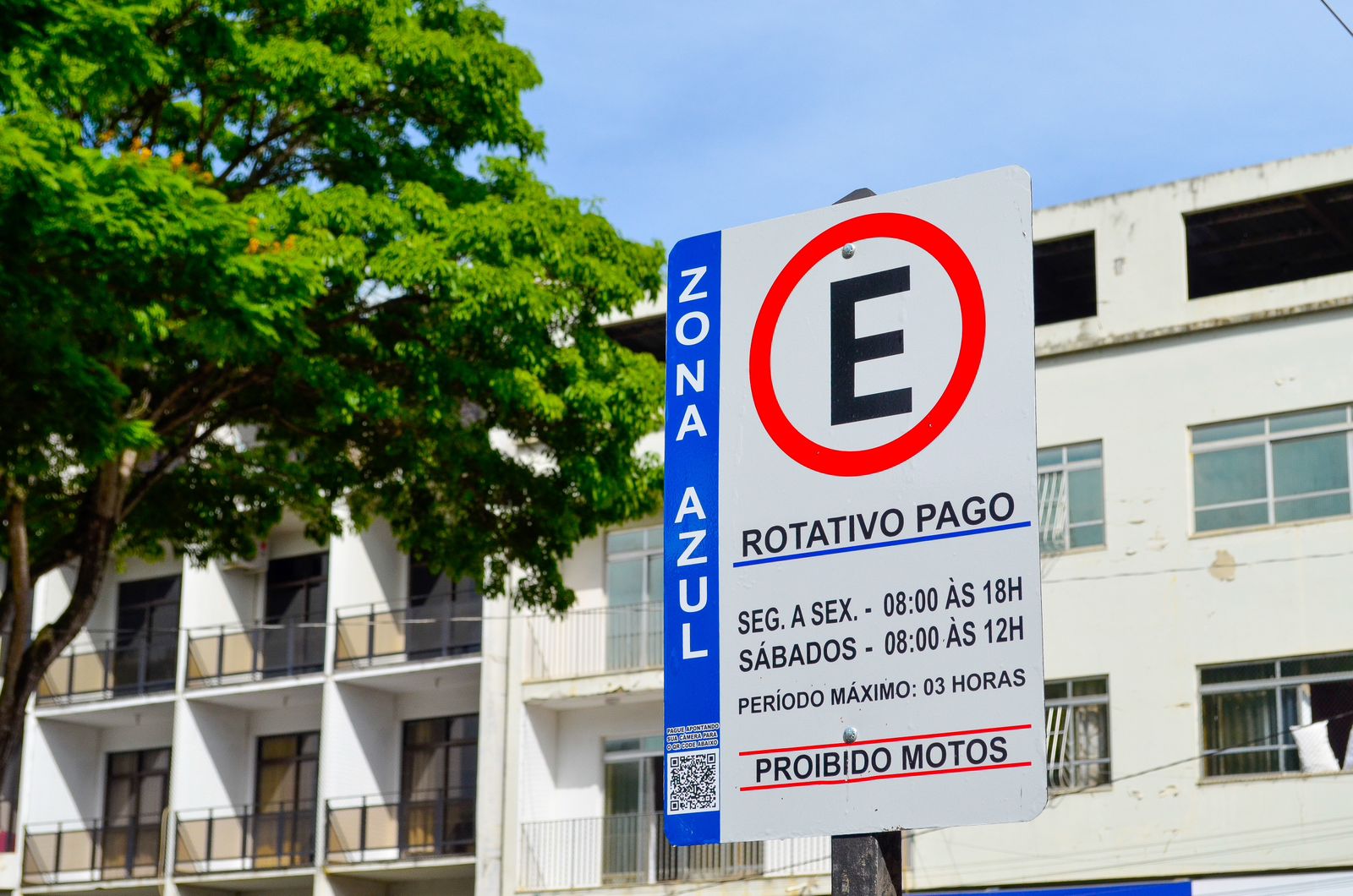 Sete Lagoas - Prefeitura Municipal - Estacionamento rotativo de